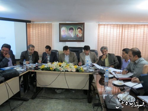 تشکیل جلسه شورای برنامه ریزی درشهرستان گالیکش برگزار شد.