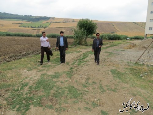 بازدید فرماندار گالیکش از پروژه مسکن مهر