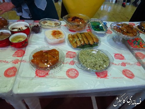 برگزاری جشنواره غذای سالم با حضور فرماندار ومسئولین گالیکش به روایت تصویر