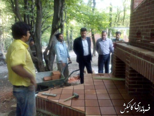 بازدید میدانی فرماندار از پارک ملی گلستان