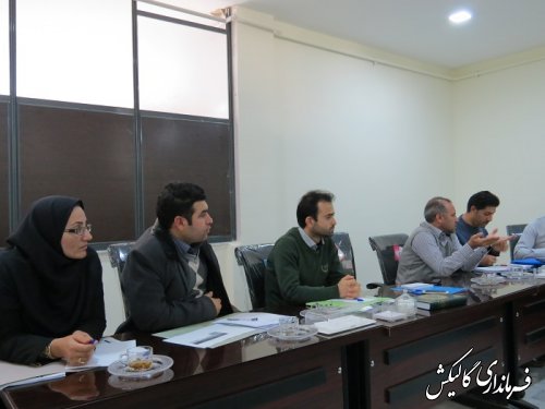 برگزاری نهمین جلسه ستاد انتخابات شهرستان گالیکش