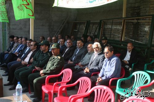 صبحگاه مشترک نیروهای مسلح شهرستان گالیکش برگزار شد