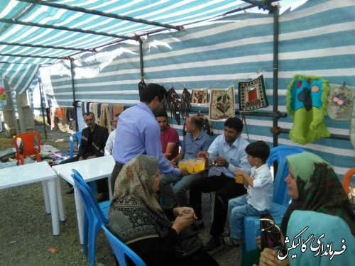چهارمین جشنواره تابستانه شهرستان گالیکش در روستای آق قمیش بخش لوه برگزار شد