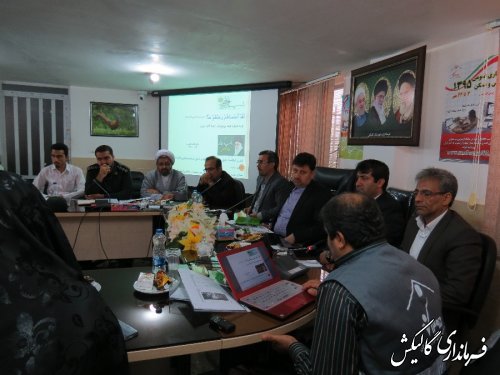 جلسه شورای اداری شهرستان گالیکش با موضوع سرشماری برگزار گردید