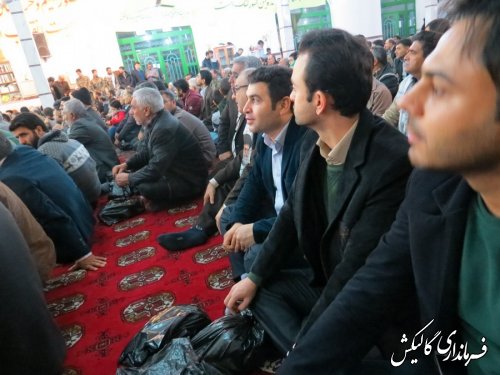 گزارش تصویری برگزاری یادواره شهدای 12دی و 142شهید شهرستان گالیکش 