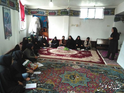 اجرای دوره آموزشی نازک دوز زنانه در روستای اسلام آباد در راستای طرح شهید شوشتری