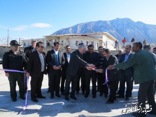 افتتاح متمرکز 8 پروژه آبفا در شهرستان گالیکش 