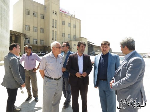 افتتاح سیلوی ۱۰ هزار تنی گندم در کارخانه آرد شریف شهرستان گالیکش