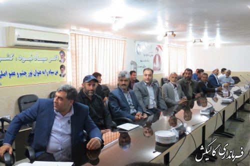 انتخابات شورای بخش مرکزی شهرستان گالیکش برگزار شد