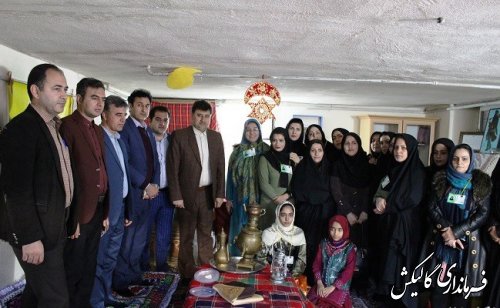 انجمن زنان نواندیش گالیکش در محل اداره میراث فرهنگی این شهرستان افتتاح شد.