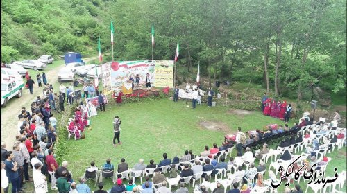 پنجمین جشنواره شقایق‌های استان گلستان در روستای «پادلدل» گالیکش برگزار شد.