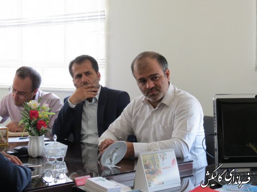 جلسه مدیریت مصرف برق شهرستان گالیکش برگزار شد