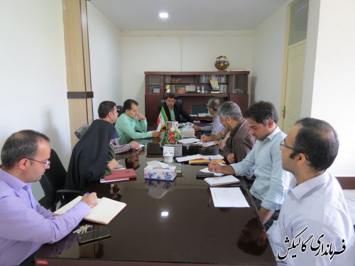 نخستین جلسه هماهنگی بزرگداشت هفته دولت در شهرستان گالیکش 