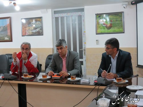 جلسه شورای هماهنگی مدیریت بحران شهرستان گالیکش برگزار شد
