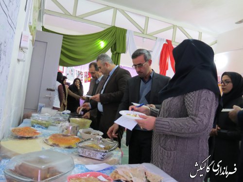 جشنواره غذا و پویش ملی تغذیه سالم در شهرستان گالیکش برگزار شد