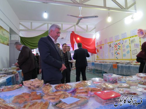جشنواره غذا و پویش ملی تغذیه سالم در شهرستان گالیکش برگزار شد