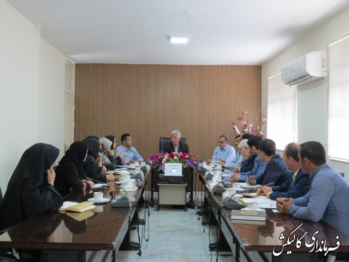 جلسه هماهنگی اجرای طرح "بانویار" در شهرستان گالیکش برگزار شد