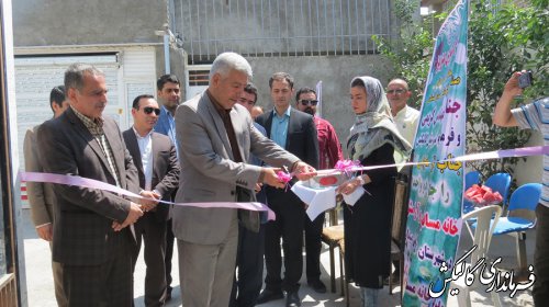 افتتاح دو واحد خانه مسافر در شهرستان گالیکش بمناسبت گرامیداشت هفته دولت 