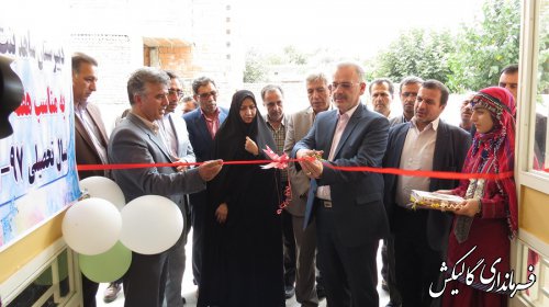 افتتاح مدرسه 6کلاسه دکترحسابی در شهرستان گالیکش