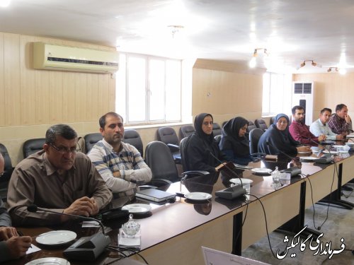 نخستین جلسه کمیته اطلاع‌رسانی انتخابات شهرستان گالیکش برگزار شد