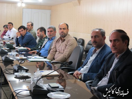 نخستین جلسه کمیته اطلاع‌رسانی انتخابات شهرستان گالیکش برگزار شد