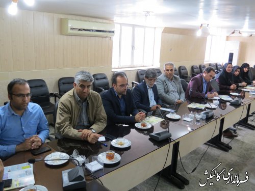 چهارمین جلسه ستاد انتخابات شهرستان گالیکش برگزار شد