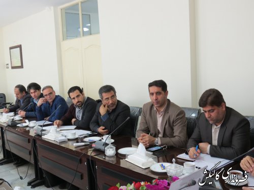 پنجمین جلسه ستاد انتخابات شهرستان گالیکش برگزار شد