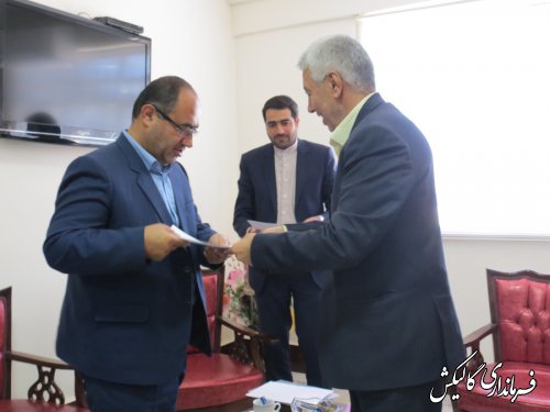 احکام اعضای هیئت بازرسی انتخابات شهرستان گالیکش اعطا شد