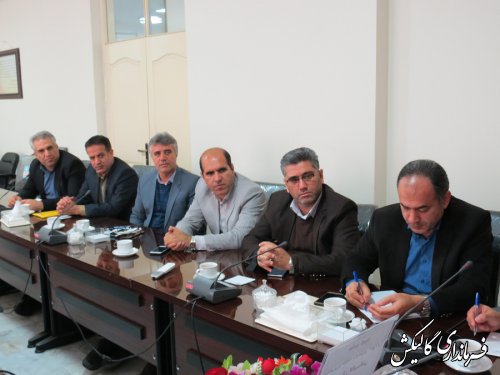 جلسه کمیته پیشگیری و‌ مقابله با بیماری آنفلوانزا شهرستان گالیکش برگزار شد