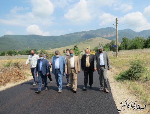 بهره‌برداری از ۴۷هزار مترمربع زیرسازی و آسفالت راه روستایی شهرستان گالیکش در هفته دولت