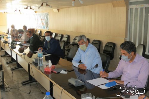جلسه مدیریت مصرف برق و آب در شهرستان گالیکش برگزار شد
