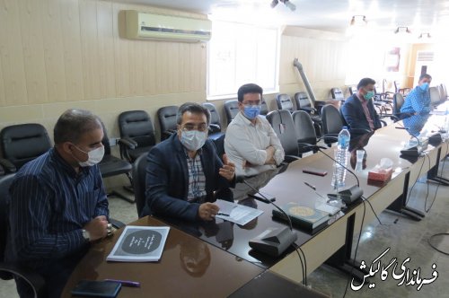 جلسه مدیریت مصرف برق و آب در شهرستان گالیکش برگزار شد