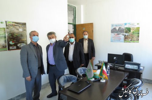 دفتر طرح ترسیب کربن در فارسیان شهرستان گالیکش افتتاح شد