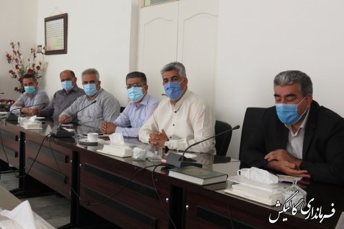 دومین جلسه شورای ترافیک شهرستان گالیکش برگزار شد