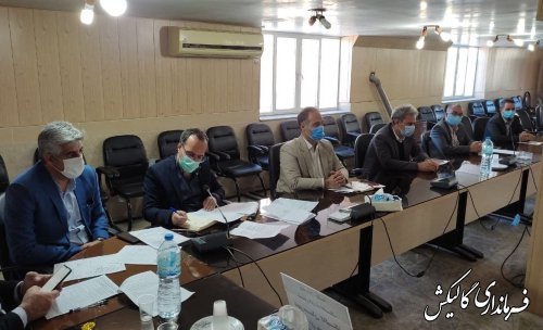 پنجمین جلسه شورای ترافیک شهرستان گالیکش برگزار شد