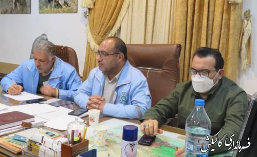 جلسه اضطراری مدیریت بحران آتش‌سوزی در پارک ملی گلستان برگزار شد