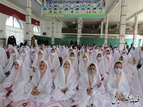 طرح ابتکاری «چهار میم» با محوریت انس دختران دانش‌آموز با نماز و مسجد در گالیکش برگزار شد