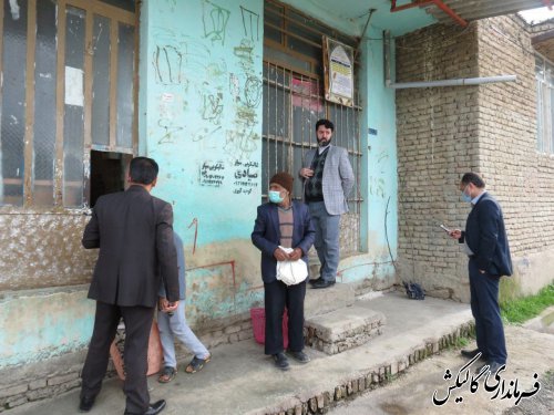 بازدید فرماندار گالیکش از وضعیت فعالیت خبازی‌ها در روستای میرزاپانگ 