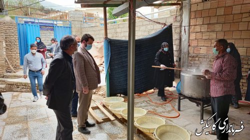 آشپزخانه خیریه اطعام مهدوی روستای تلوستان افتتاح شد