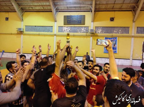 تیم رستوران هزارویک‌شب قهرمان مسابقات فوتسال جام رمضان گالیکش شد