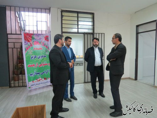 رئیس پارک علم و فناوری استان گلستان با فرماندار شهرستان گالیکش دیدار کرد