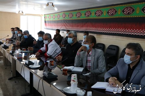 نخستين جلسه هماهنگی برنامه‌های گرامیداشت هفته دولت در گالیکش برگزار شد