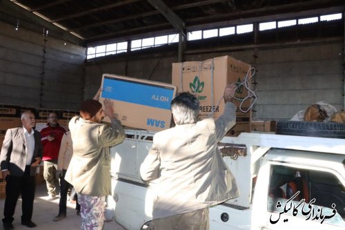 ۶۵ سری جهیزیه توسط ستاد جهیزیه شهرستان گالیکش به نوعروسان تحویل شد