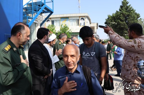 ۱۴۰ نفر از بسیجیان شهرستان گالیکش به مرقد مطهر امام خمینی(ره) اعزام شدند