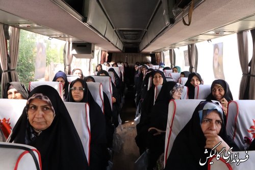 ۱۴۰ نفر از بسیجیان شهرستان گالیکش به مرقد مطهر امام خمینی(ره) اعزام شدند