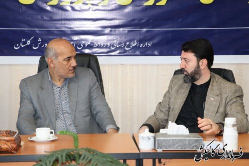 نشست مشترک فرماندار با مدیرکل آموزش و پرورش استان گلستان