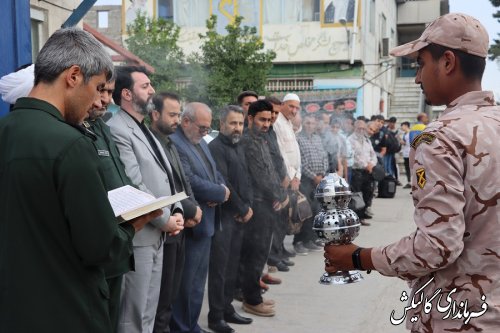 50 نفر از بسیجیان گالیکشی در قالب کاروان راهیان نور به مناطق عملیاتی غرب کشور اعزام شدند