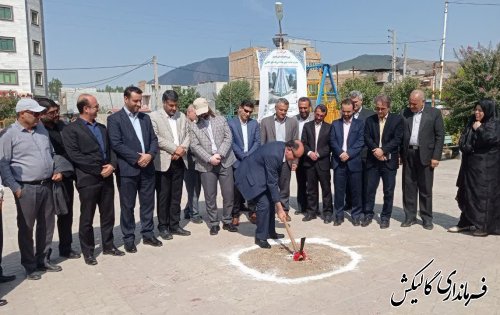 کلنگ ساخت یادمان "میر سید شریف جرجانی" فیلسوف بزرگ قرن هشتم در گالیکش به زمین خورد