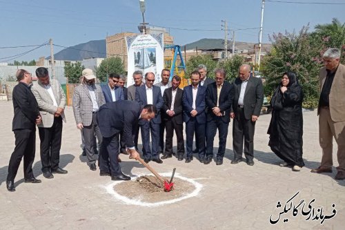 کلنگ ساخت یادمان "میر سید شریف جرجانی" فیلسوف بزرگ قرن هشتم در گالیکش به زمین خورد