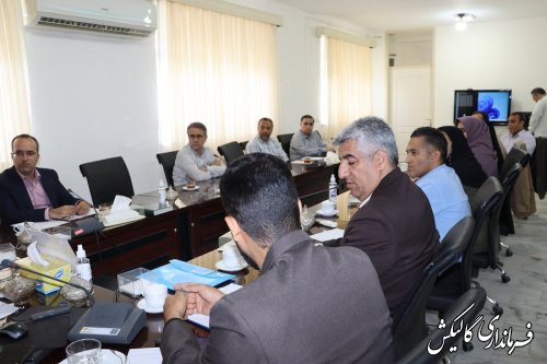 جلسه مشترک کمیته آموزش ستاد انتخابات استان و شهرستان گالیکش برگزار شد